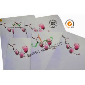 Kapok Flowers Custom Printed Envelopes , Custom Printed Shipping Envelopes