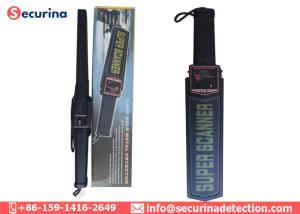 China Colleges Security Check Hand Held Body Scanner Continuous Adjustment With Alarm Light wholesale