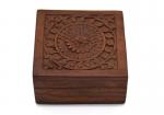 Handmade Vintage Dark Color Mysterious Style Personalized Wooden Gift Boxes With