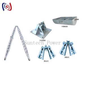 A Shape Lattice Gin Pole Tower Erection Tools Construction Works