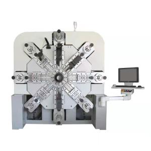 China 12 Axis CNC Servo Motor Spring Forming Wire Coiling Machine for 1–4 mm on sale