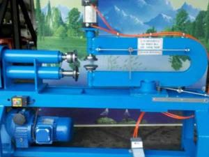 China Solar Inner Tank Production Line Small Circular Shearing Machine For Solar Water Heater on sale