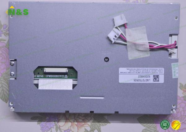 Quality 7.0 inch LQ070T5DR06   Sharp LCD Panel Normally White with  	154.08×87 mm for sale