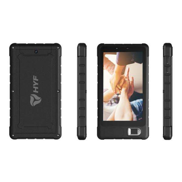 Quality Rugged Android 10.1 Biometric Security Devices GMS Fingerprint OEM Tablet PC Touch Screen for sale