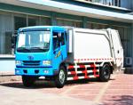 LHD / RHD Steering Garbage Truck With Compactor , 4x2 Refuse Compactor Truck
