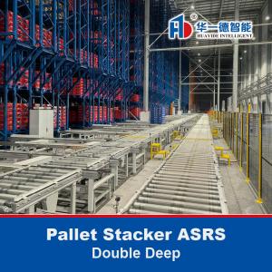 China Double Deep Pallet Stacker ASRS, Automatic Storage and Retrieval System on sale