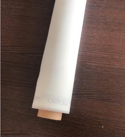 Quality White Polyester Mesh Fabric , Screen Printing Mesh Roll Eco Friendly for sale