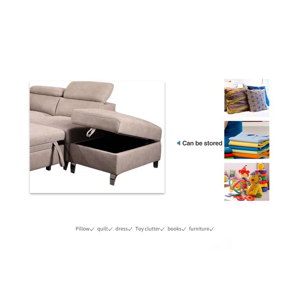 Sectional Folding Sofa Bed Comfortable Practical With Recliner