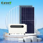 LCD Display Monocrystalline Silicon On Grid Solar Power System for Net Metering