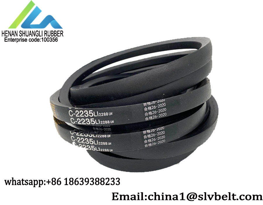China Tempered Wire Solid Core Structure C Vee Belt Driving Transmission wholesale