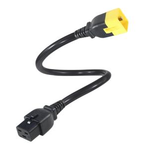 China Locking C19-C20 Extension Power Cord 16A 250V for Server Racks/Outdoor Machinery with 16AWG Wire wholesale