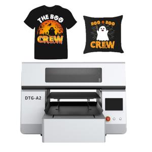 China Multi-Language Software &amp; Global Shipping EPSON Print Head A2 DTG Flat Bed Printer wholesale