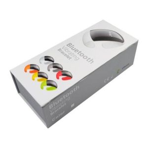 Bluetooth Bracelet Watch with Screen Calling ID Displayer Distance Vibration