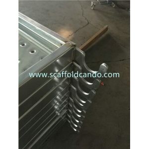 Good loading capacity Q235 scaffolding galvanized catwalk steel plank metal