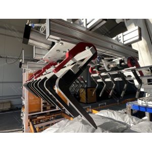High Speed Robotic Palletizer Machine Automated Pallet Stacker