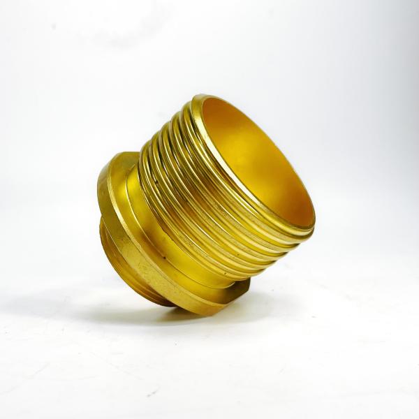 High-precision custom brass compression connectors - pipe fittings and CNC lathe parts