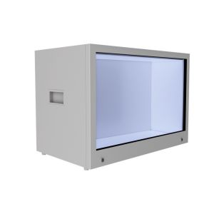 Capacitive Touch Transparent LCD Showcase For Retail And Showrooms