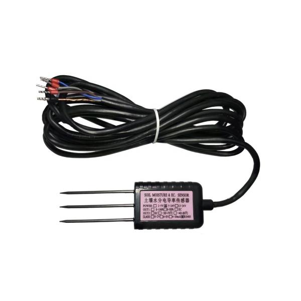 RS485 Modbus SDI12 4-20mA 0-2V Output Soil Moisture Sensor with IP68 Protection
