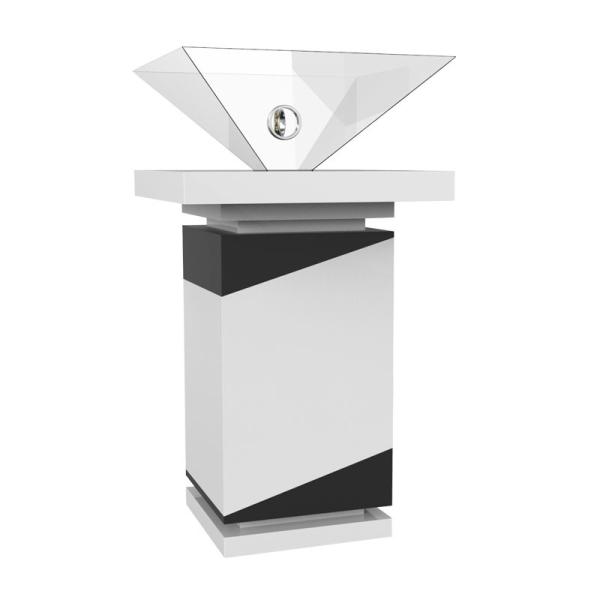 Quality Android 3D Display System Inverted Triangle Pyramid Holographic Display for sale