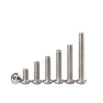 OEM Customized ISO 7380 Stainless Steel M4 M5 M6 M8 M10 Hex Socket Button Head
