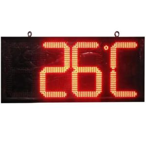 China Digital Wall Clock with Temperature and Humidity Display Large LED Screen Table Clock on sale