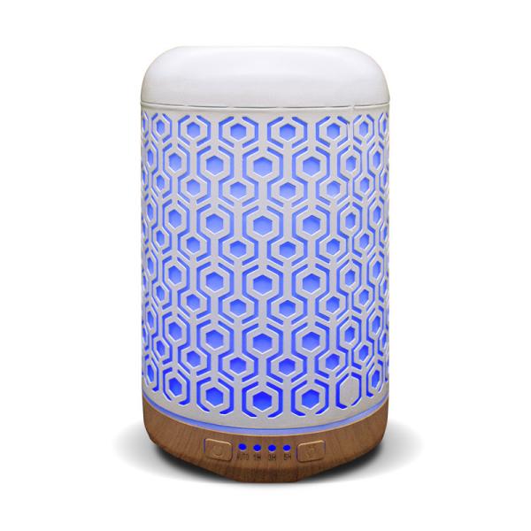 260ML Metal Essential Oil Diffuser 2020 newest design 7 color light
