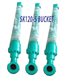 China sk120-5 boom cylinder , hydraulic cylinder parts hydraulic components piston rod single acting cylinders wholesale