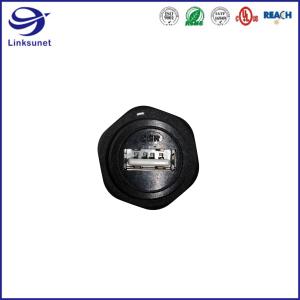 USB 2.0 Type A Panel Mount Circular Connector for Data transmission wire harness