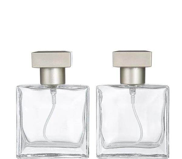 Quality Smooth Surface Custom Print Empty Glass Perfume Bottles For Eco Friendly Packaging for sale