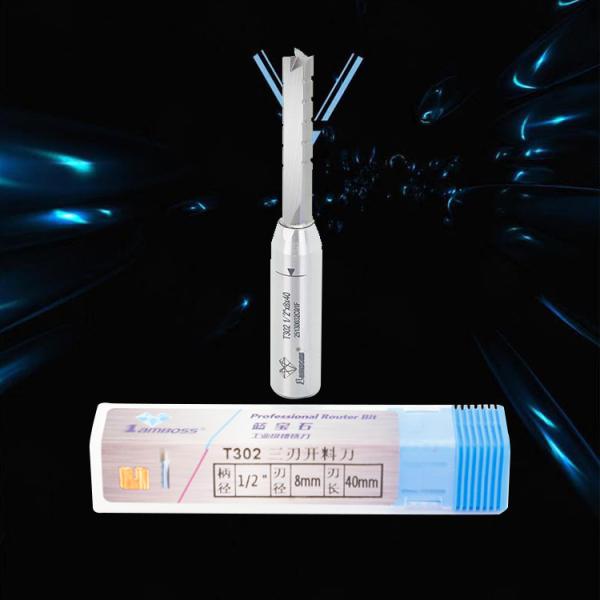 Quality Antirust Practical TCT Straight Bit Flute Router Stable With Slots for sale