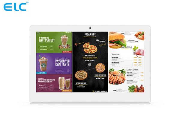 Quality 11.6 Inch Rj45 Digital Signage Tablet , Wall Mount Android Tablet With Android 8.1 for sale