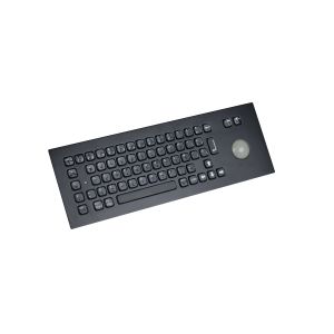 China Compact Black Titanium Industrial Metal Keyboard With 69 Keys wholesale