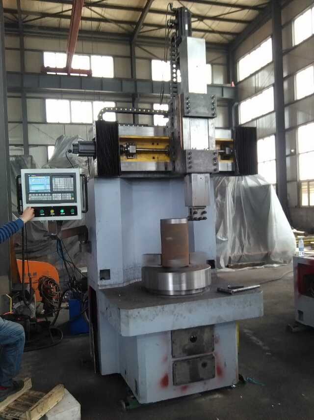 CKY5110Z One Column Accurate Cutting Finish Turning Machine Vertical Spindle