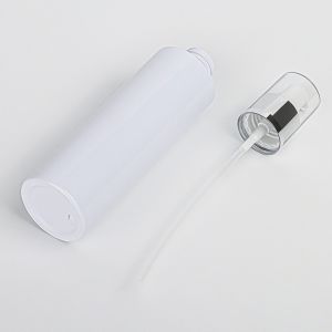PET Reusable Empty Plastic Spray Bottles 100ml Refillable Screen Printing