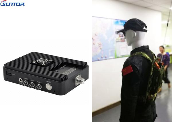 Quality Two Way Audio COFDM HD Wireless Transmitter , Microwave Video Transmitter for sale