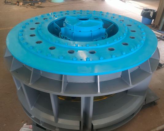 Quality Stainless Steel Vertical Kaplan Hydro Turbine With Synchronous Generator For Head Hydropower Projects for sale
