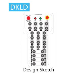 28- way switch industrial wireless remote control