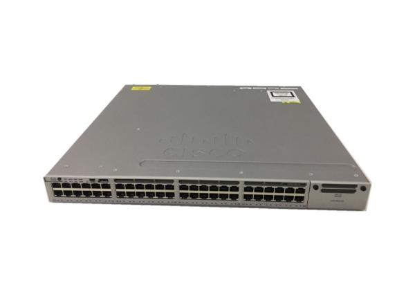 Quality WS-C3850-48T-S Cisco 48 Port 10gb Ethernet Switch , SFP Managed Switch IP Base for sale