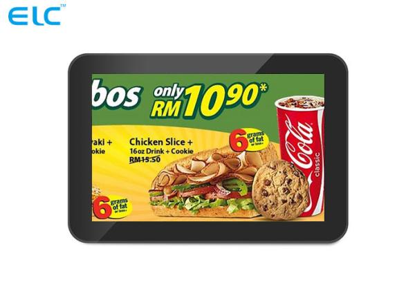 Quality 8'' Panel Interactive Wall Mount Android Tablet , Touchscreen Digital Signage for sale