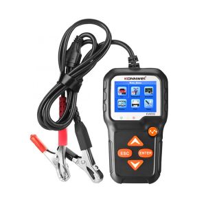 China Car Diagnostic Tools 12V 24V Universal Battery Tester CCA Tester Konnwei KW650 with Printer wholesale
