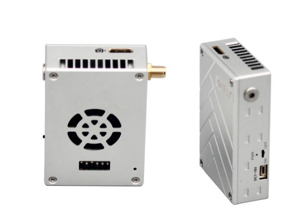 10-15km HDMI drone video transmitter support UDP multicast/TCP/IP and 2way LAN
