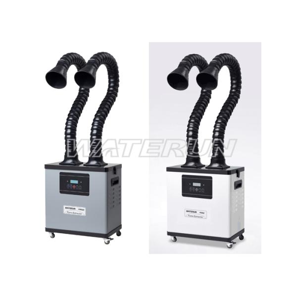 Electric welding smoke benchtop solder fume extractor laser carving