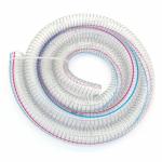 Transparent PVC coated flexible wire steel hose /discharge water hose/ steel