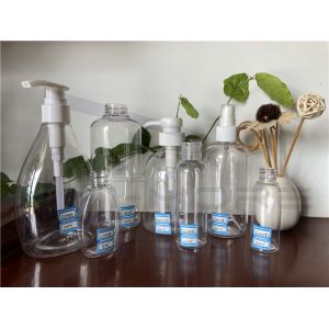 China Non Spill Transparent ODM 3.4oz Pump Container Bottle wholesale