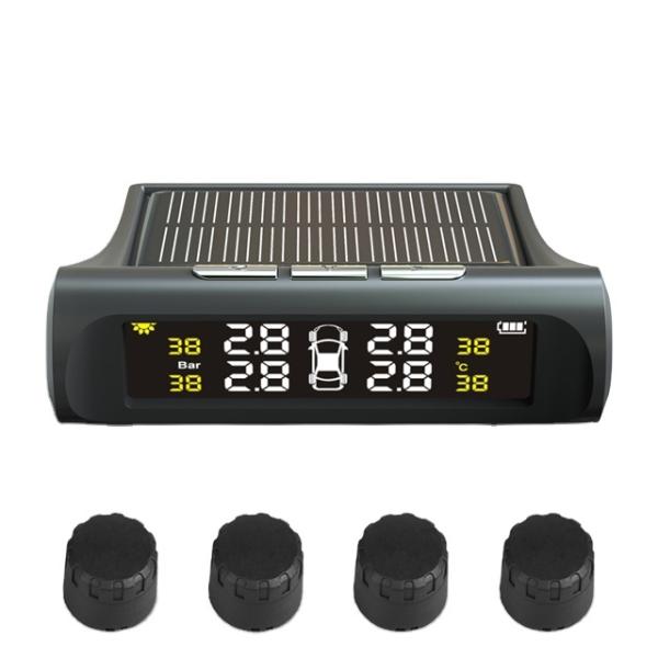 Quality Wireless Solar External Tire Pressure Monitoring System TPMS Sensor for sale