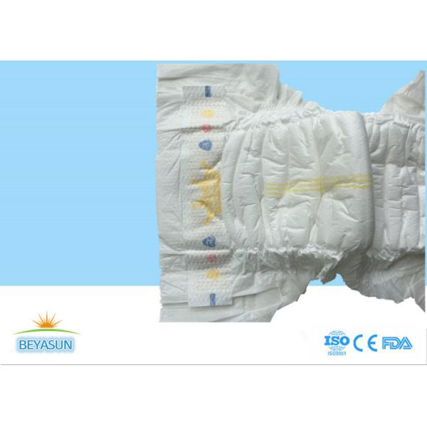 OEM Custom Baby Diapers 3D Leak Prevention Channel Secure Refastening Adjustment