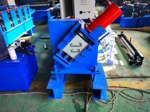 China Adjustable C Purlin Roll Forming Machine Or Channel Roll Forming Machine For 2 Size wholesale