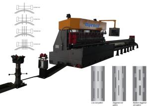High Production Rate Pipe Perforating Machine With CNC Indexing Systems