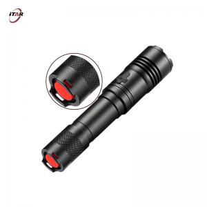 China 1200M Distance Laser LED Flashlight Water Resistant IP66 Dual Switch 400 Lumens wholesale