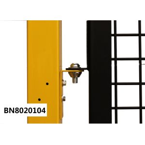 Inline Palletizer Protector Machine Perimeter Guarding , Wire Machine Guard